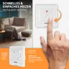Menred Thermostaat voor elektrische verwarming E71 analoog Productafbeelding-voorbeeld 3