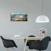 Wanduhr aus Glas – 60x30 cm - Glasbild - Glasuhr - Produktbild-Vorschau 3