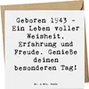 Mr. & Mrs. Panda Grußkarte Spruch 1943 Geburtstag - Weiß - Produktbild-Vorschau 1