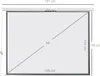 HOMCOM 4:3 Beamer Leinwand Elektrisch 171 x 130cm Produktbild-Vorschau 3