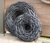Corona di liane rustica nera 65 cm - Decorazione per Anteprima dell’immagine prodotto 6