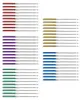 50 aiguilles pour machine à coudre, tige colorée, pointe Voir les images du produit 3