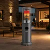 Zelsius Gas Heizstrahler "Zermatt", 11 kW, Hellgrau, Ø 46cm Produktbild-Vorschau 2