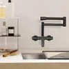 Sklopná kuchyňská baterie - nástěnná baterie s 2 otvory pro Náhled obrázku produktu 8