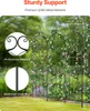 A garden trellis covered in climbing roses, with close-up insets showing construction details. Produktbild-Vorschau