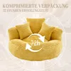 MODFU Sedací vak a relaxační křeslo typu chaise longue z Náhled obrázku produktu 4