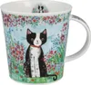 DUNOON Becher, Tasse Lomond BELLA mit Katze weiß bunt Produktbild-Vorschau 2