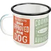 Nostalgic-Art - Emaille-Becher - Pfotenschild - Dog Rules Produktbild-Vorschau 4