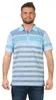 Herren Poloshirt T-shirt Polo-Hemd Kurzarm  Hellblau M Produktbild-Vorschau 1