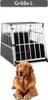Transportín para perros, tamaño XXL, de aluminio, 97x90x70 Vista previa de la imagen del producto 8