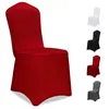 DEUBA® Stuhlhussen 4er Set Bordeaux Rot Weihachten Stretch Produktbild-Vorschau 9