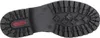 The image shows the sole of a black boot. Voir les images du produit