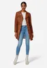 Damen Ledermantel Kurzmantel Ricano LUCY Nappa – cognac / M Produktbild-Vorschau 2