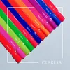 A collection of neon-colored nail polish swatches arranged diagonally. Produktbild-Vorschau