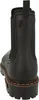A black boot shown from the back. Produktbild-Vorschau