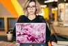 MuchoWow® Laptop Aufkleber Sticker Cover Blumen - Rosa - Produktbild-Vorschau 5