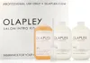 A box containing three bottles of Olaplex salon intro kit products. Anteprima dell’immagine prodotto