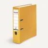A yellow ring binder is shown against a white background. Voir les images du produit