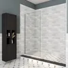 AICA 70x185cm Walk in Dusche 6mm NANO ESG für Duschwand Produktbild-Vorschau 2
