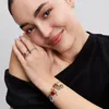 PANDORA Disney Beauty and the Beast Rose Charm, IP Gold Podgląd zdjęcia produktu 2
