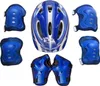 Kinder Kinder Rollschuhe Fahrrad Schutzhelm Knie Ellenbogen Produktbild-Vorschau 1