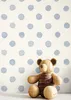 NEWROOM Tapete Big Dots Blue Blau Vliestapete - Kinder Produktbild-Vorschau 1
