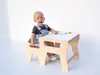Stylisch Kinderzimmer Möbel: Kindertisch mit Stühle - Produktbild-Vorschau 4