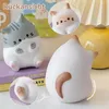 6 Stück Katzen Squishy Stressball, Quetschspielzeug, Katze Produktbild-Vorschau 5