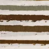 Baumwollstoff Meterware Popeline Streifen schmal weiß khaki Produktbild-Vorschau 3
