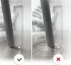 A comparison of furniture leg protectors on a floor. Produktbild-Vorschau