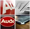 Metalowy Plakat 20 X 30Cm Audi Logo Red Shine Podgląd zdjęcia produktu 4