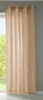 1er Set Vorhänge Schal Ösen »Berlin« HxB 245x140 cm Sand Produktbild-Vorschau 3