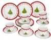 Koffieservies 18-delig - Porseleinen servies - Feestelijke Productafbeelding-voorbeeld 8