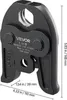 SucceBuy Pressbacke V28, 28 mm Crimpbacke für V-förmige Produktbild-Vorschau 7