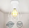 B.K.Licht Deckenleuchte Vintage Draht Weiß Ø16,5cm max. 40W Produktbild-Vorschau 2