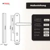 DOMINO Türgriff 72 Drückergarnitur BB-Buntbart Set | Produktbild-Vorschau 4