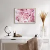 Gerahmtes Poster - Rahmen in heller Eiche - Blumenstrauß Produktbild-Vorschau 6