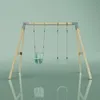 OutdoorToys Schaukel Papagei aus Holz in Grün Mintgrün Produktbild-Vorschau 2