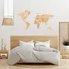 Mappamondo in legno 3D in legno naturale 105x60 cm - Anteprima dell’immagine prodotto 6