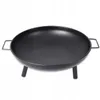 Feuerschale Schwarz 58cm – Robuste Stahl-Feuerschale für Produktbild-Vorschau 4