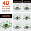 OKWISH Kreuzlinienlaser, 4x360° Linien kreuzlinienlaser mit Produktbild-Vorschau 2