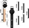 Yakimz sistema di porte scorrevoli set di montaggio per Anteprima dell’immagine prodotto 2