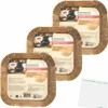 Quickpack Backpapier Eckig für Heissluftfritteuse 3er Pack Produktbild-Vorschau 1