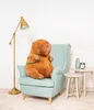 Gustaw Ours en peluche Grand XXL (Marron, 70cm) Cochon Voir les images du produit 2
