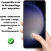 Hartglas Anti-Spy für Samsung Galaxy S25 [2 Stück] Schwarze Produktbild-Vorschau 4