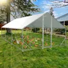 Pollaio Ikodm con recinto all'aperto e tetto, 3x6x2 m, in Anteprima dell’immagine prodotto 7
