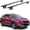 Barres de toit transversales pour MG EHS 2018-2025 Alu Noir Voir les images du produit 1