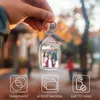 Kurtzy Schlüsselanhänger mit Foto doppelseitig (100 Stück) Produktbild-Vorschau 2