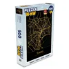 MuchoWow MuchoWow® Puzzle 500 ks Karta - Tokio - zlatá - Náhled obrázku produktu 1