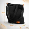 BigDean Canvas Umhängetasche Damen groß – Shopper Produktbild-Vorschau 3